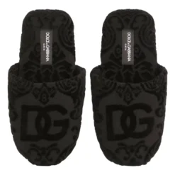 Jacquard Bomuldsslippers