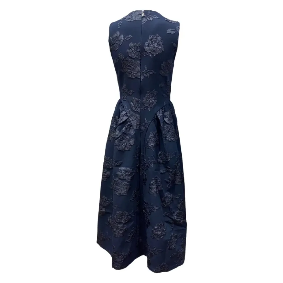 Jacquard Midi Dress
