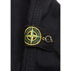 Jakke med logo patch