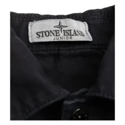 Jakke med logo patch