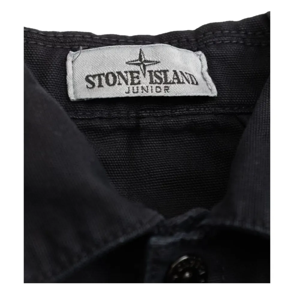 Jakke med logo patch