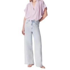 Jean Eden Taille Haute, Coupe Wide Leg