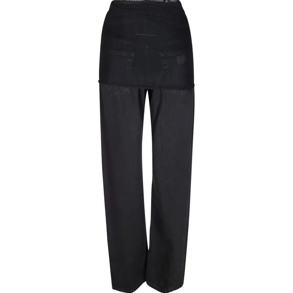 Jeans Largo a Parentesi