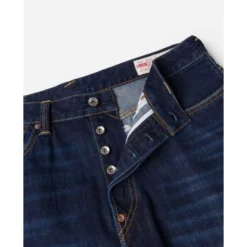 Jeans med trykte lommer