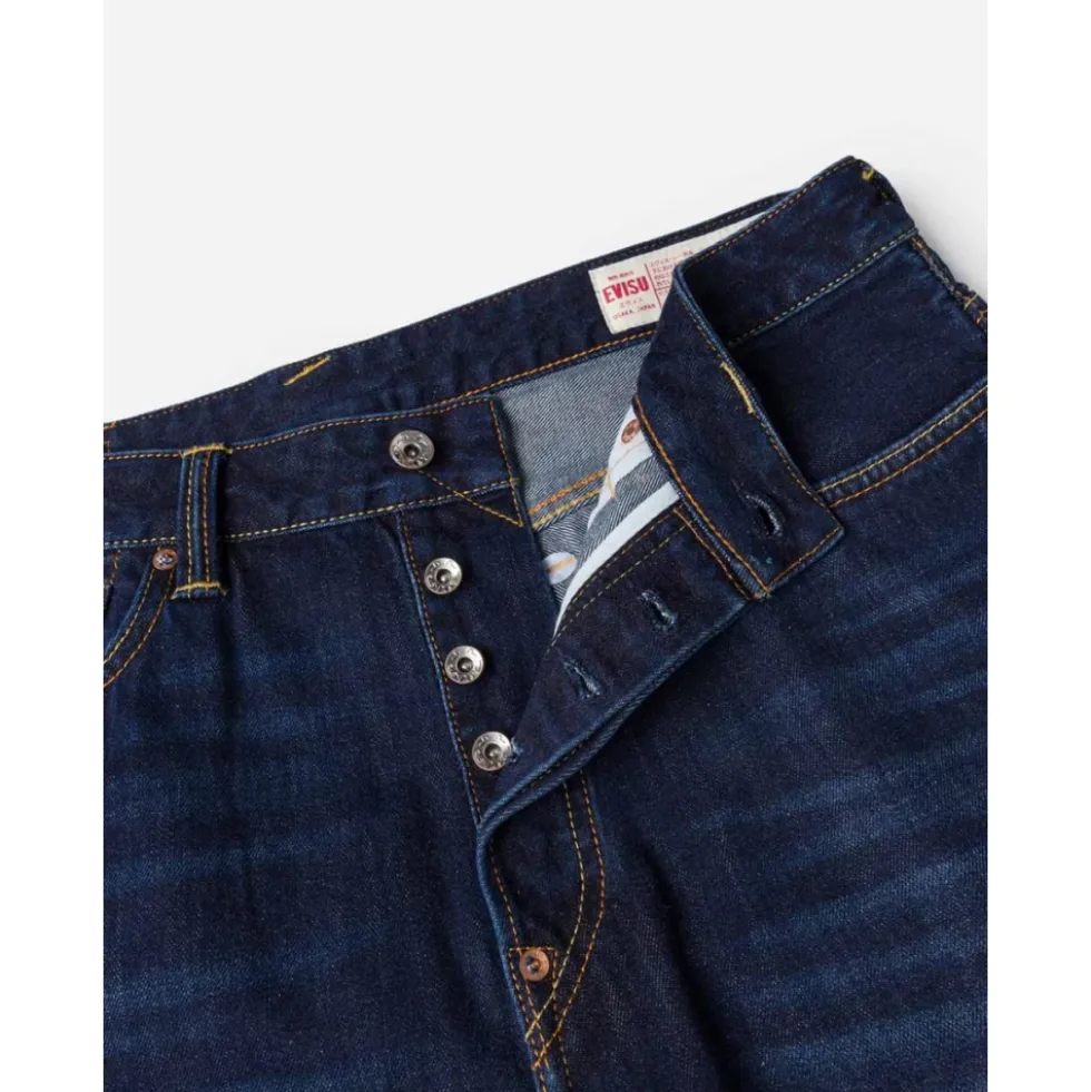 Jeans med trykte lommer
