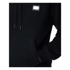 Jersey hættetrøje med mærketiket