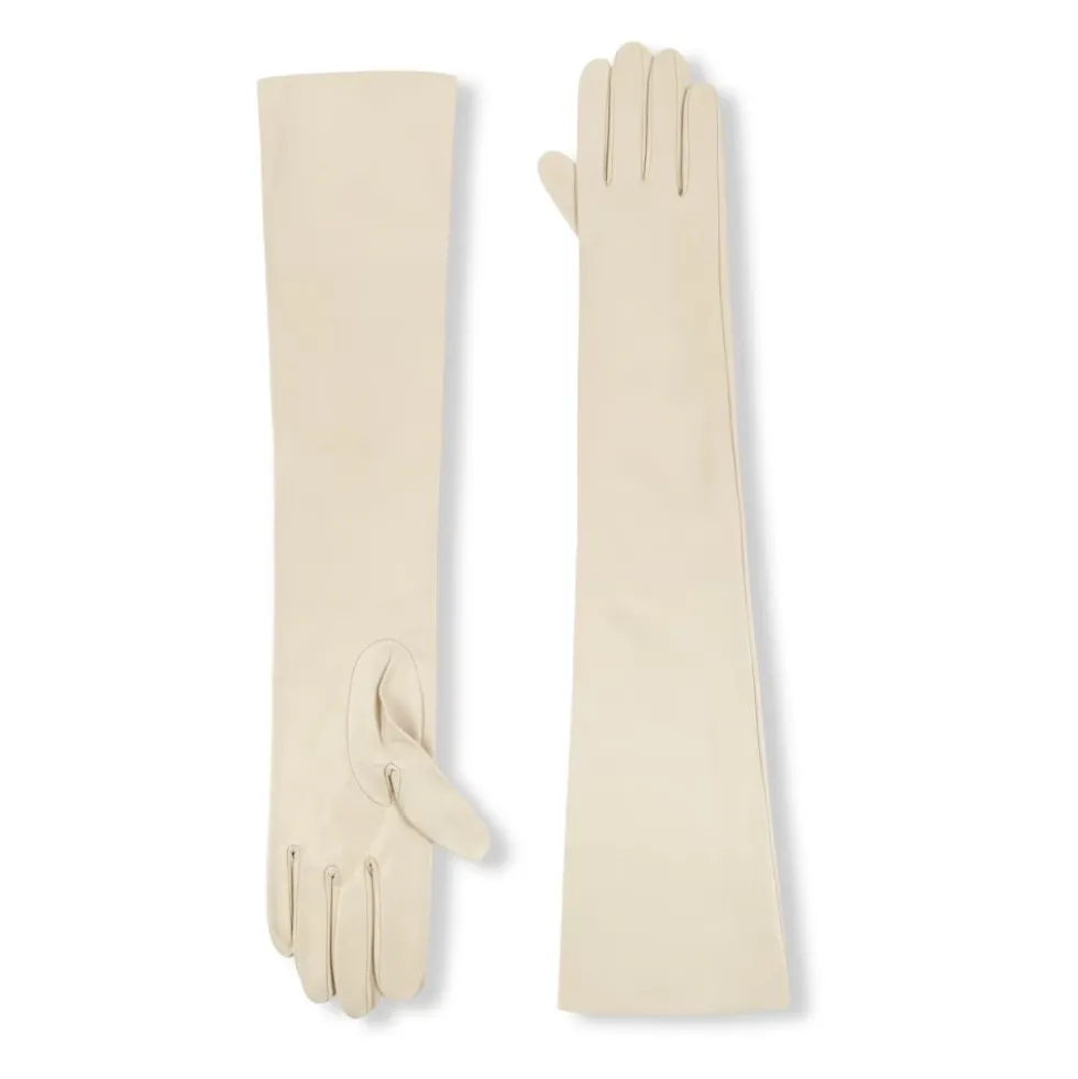 Jin, elfenben læderhandsker