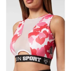 Jogging Cropped Top Camouflage