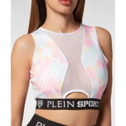 Jogging Cropped Top Camouflage