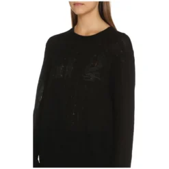 Kabelstrikket Cashmere Sweater