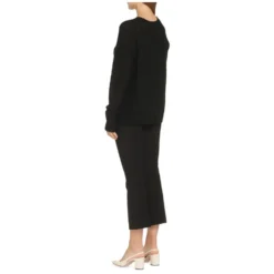 Kabelstrikket Cashmere Sweater
