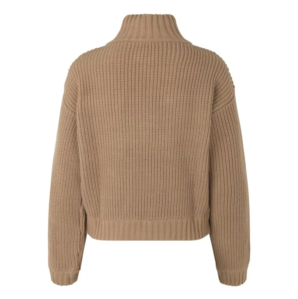 Kamel Merino Uld Sweater