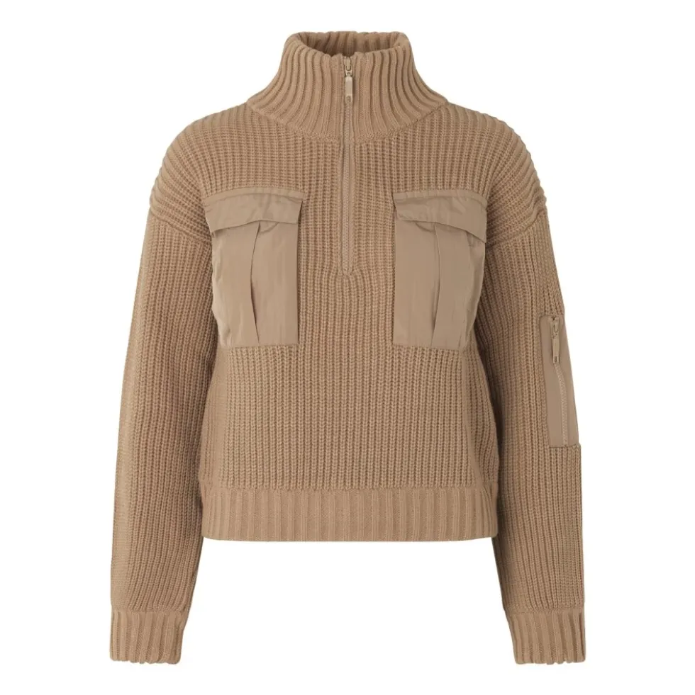 Kamel Merino Uld Sweater