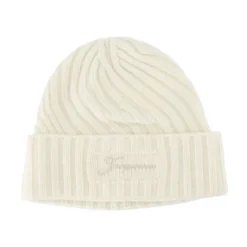 Kashmir Hvid Beanie Hat
