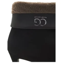 Kitten Heel Ankelstøvler Dolly - Sort