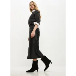 Kitten Heel Ankelstøvler Dolly - Sort