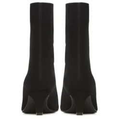 Kitten Heel Ankelstøvler Dolly - Sort