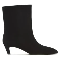 Kitten Heel Ankelstøvler Dolly - Sort
