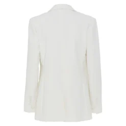 Klassisk Blazer Jakke Off White