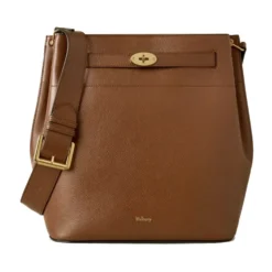 Klassisk Bucket Taske med Postman's Lock