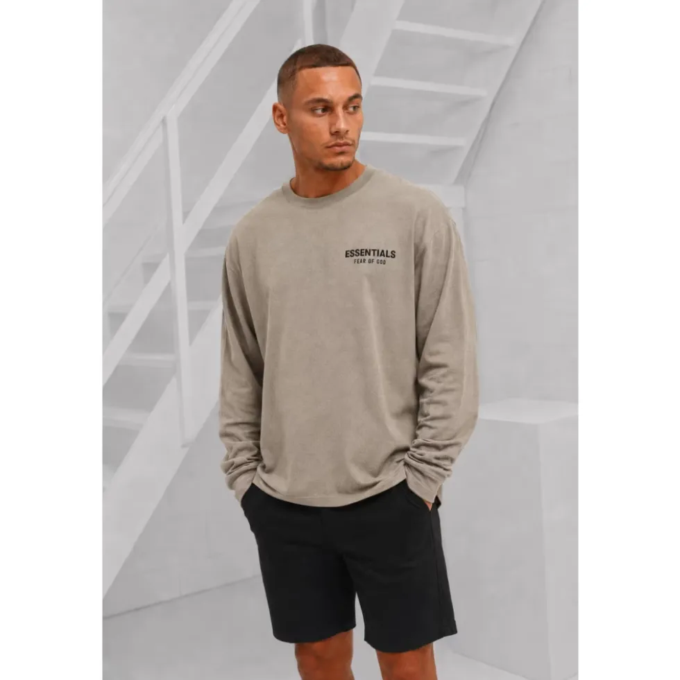 Klassisk Langærmet T-shirt