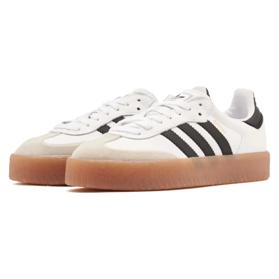 Klassisk Sambae Sneaker i Hvid & Sort