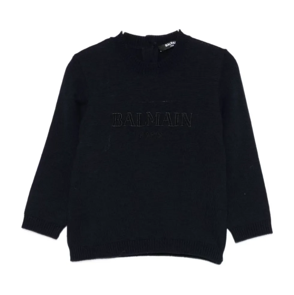 Knap-Pyntet Logo Sweater