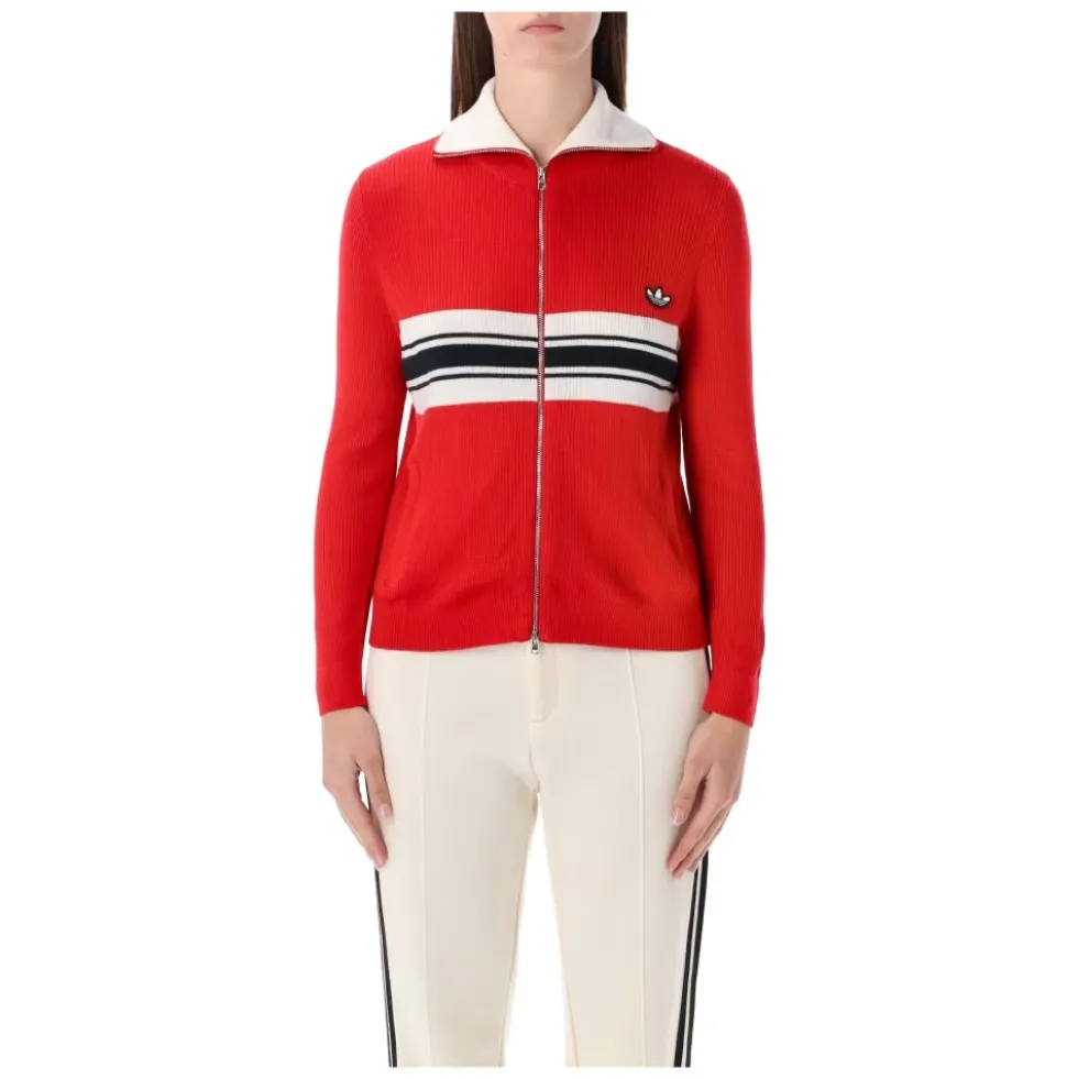 Knit Track Top