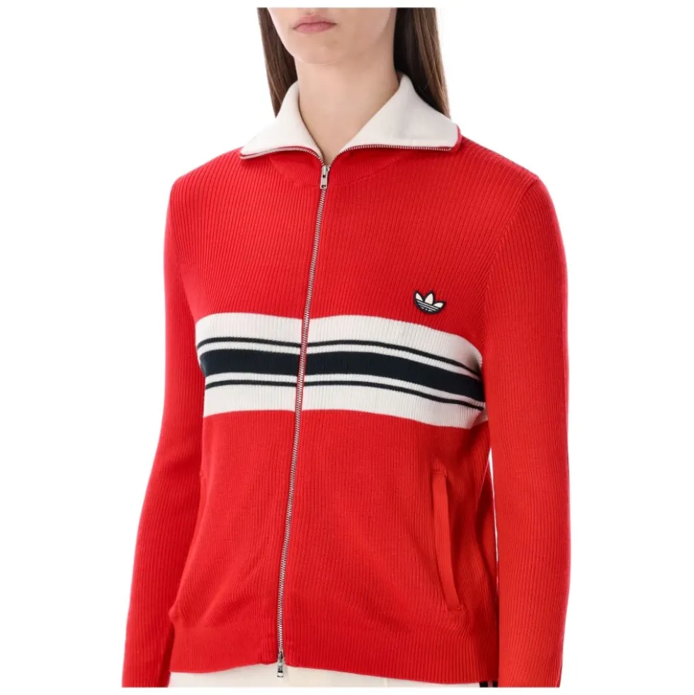 Knit Track Top