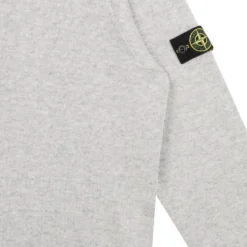 Kompas-Patch Melange Grå Jumper
