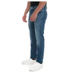 Kontraststitched Denim Jeans