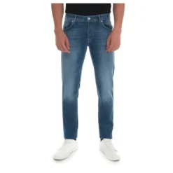 Kontraststitched Denim Jeans