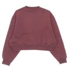 Kortærmet sweatshirt med rund hals
