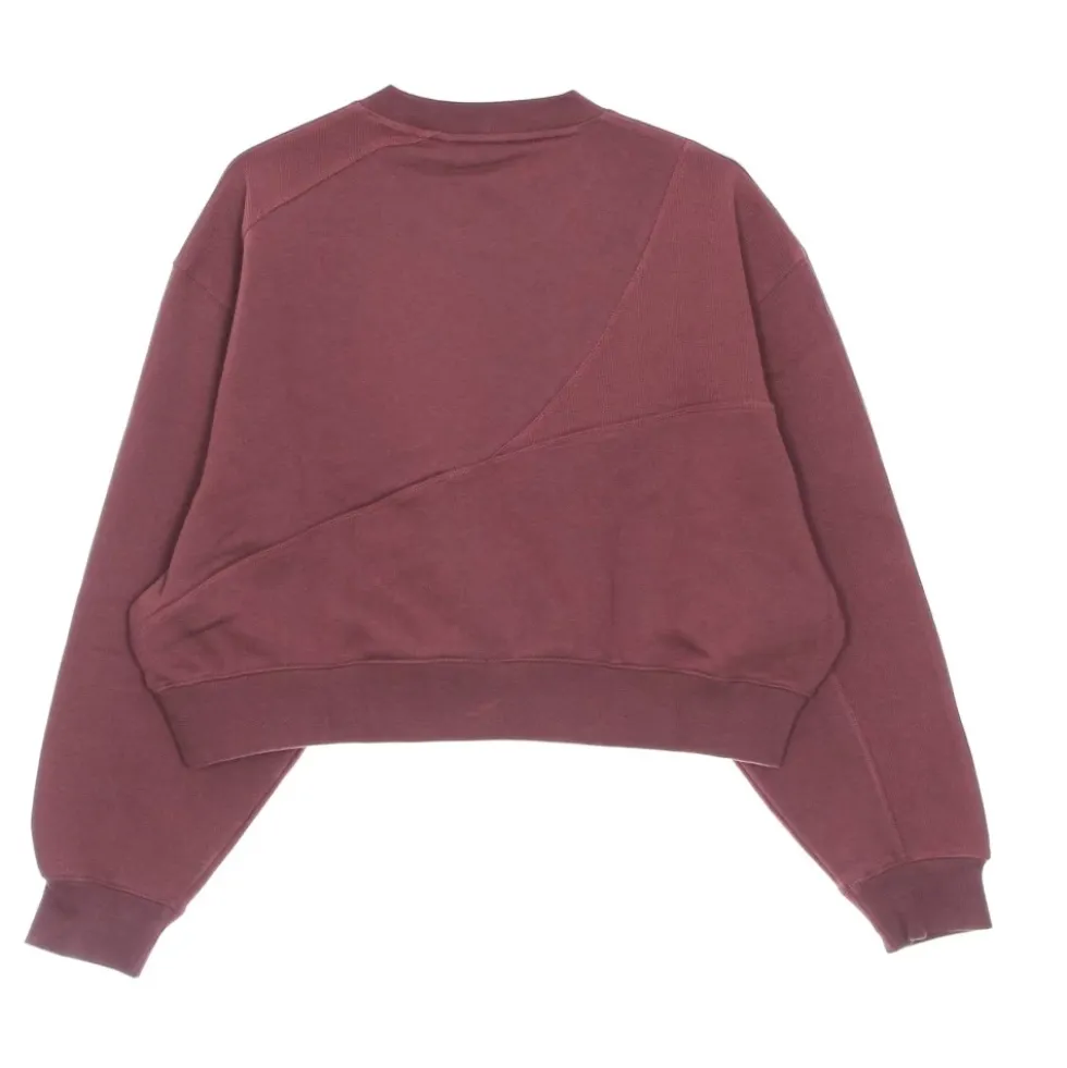 Kortærmet sweatshirt med rund hals
