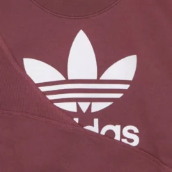 Kortærmet sweatshirt med rund hals