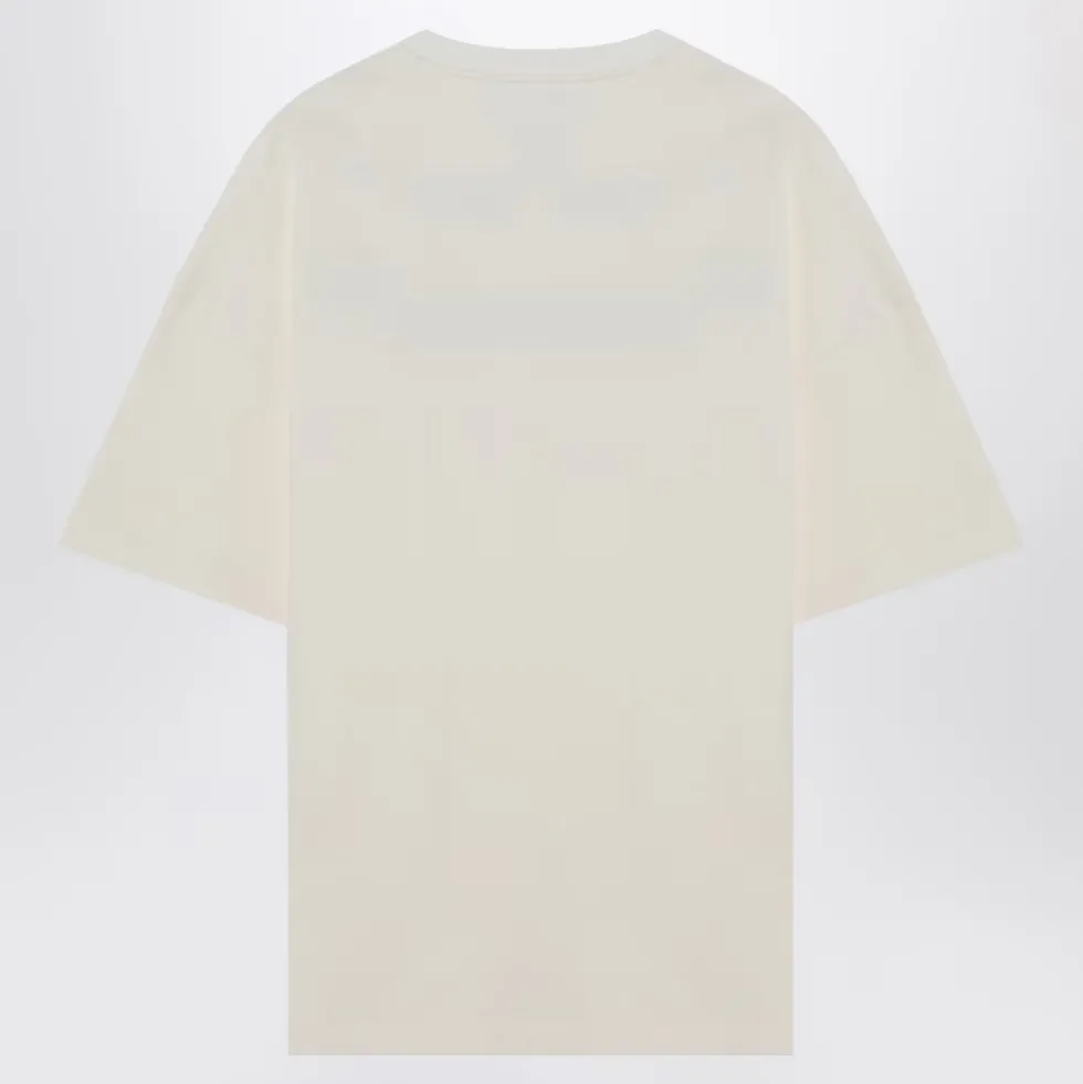 Kortærmet T-shirt med Rund Hals