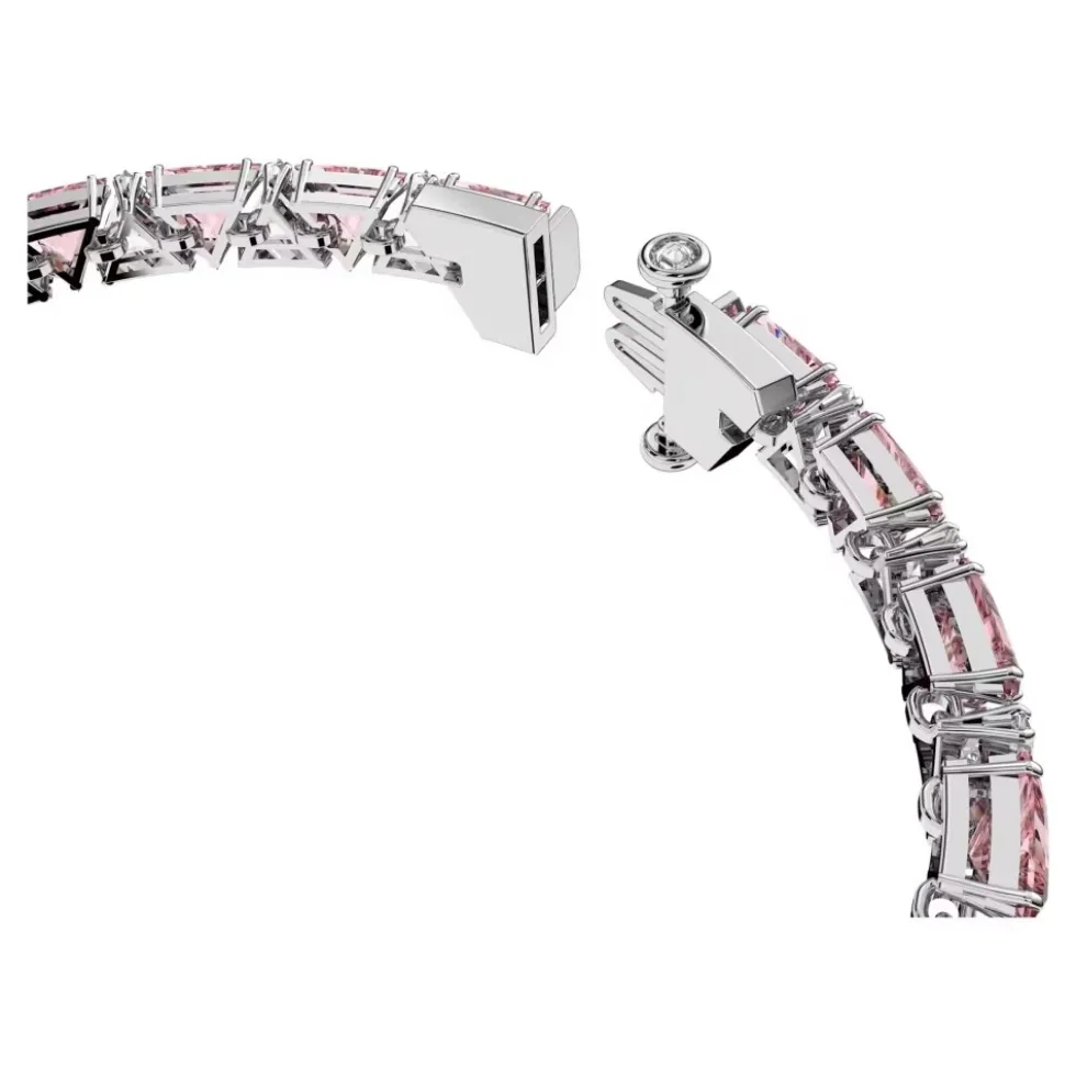 Kvinders Tennisarmbånd Trilliant-slibning Rosa MATRIX 5614928
