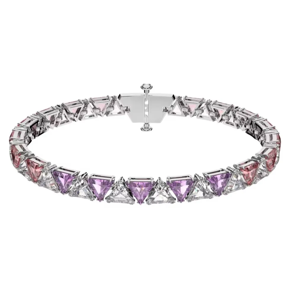 Kvinders Tennisarmbånd Trilliant-slibning Rosa MATRIX 5614928