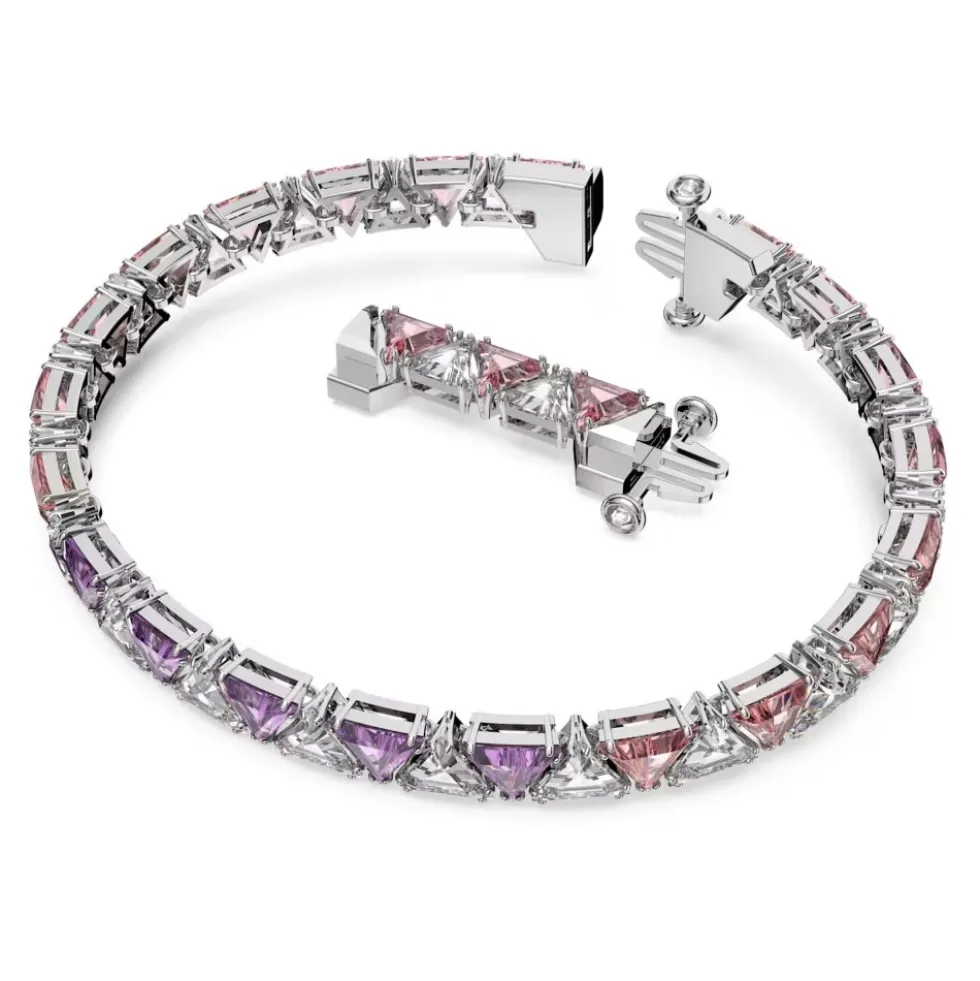 Kvinders Tennisarmbånd Trilliant-slibning Rosa MATRIX 5614928