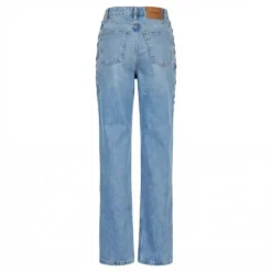 Laced Straight Leg Jeans