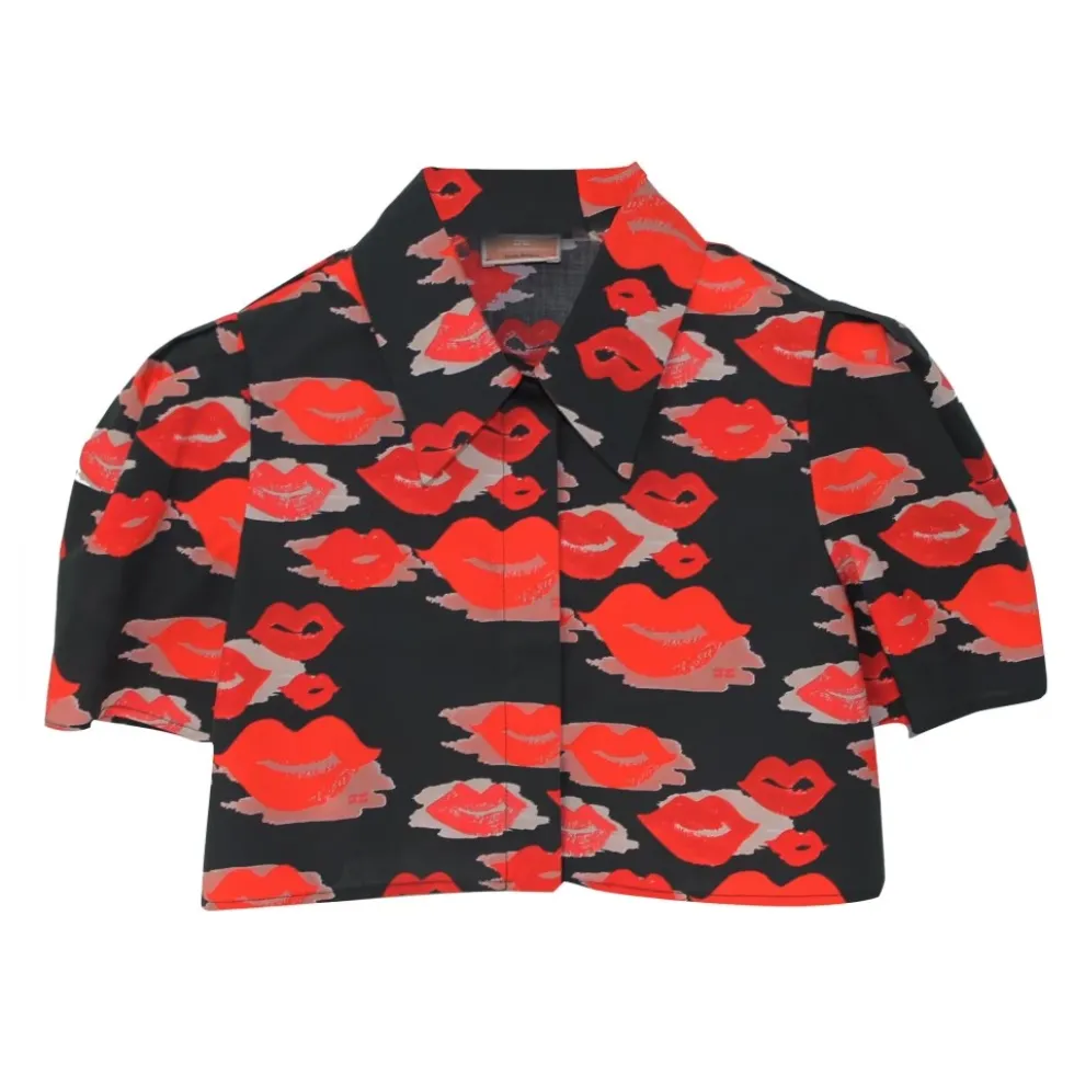 La Mia Bambina Cropped Shirt