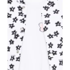 Langærmet jakke, T-shirt og leggings sæt