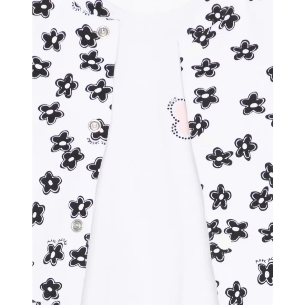 Langærmet jakke, T-shirt og leggings sæt