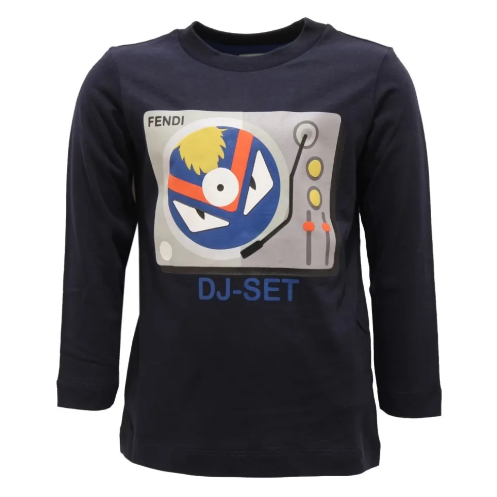 Langærmet Jersey T-shirt