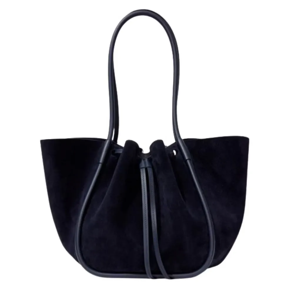 Large Ruched Tote