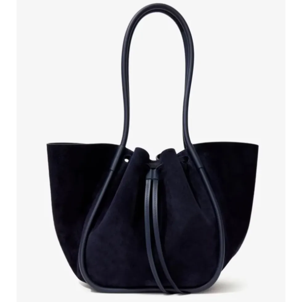 Large Ruched Tote