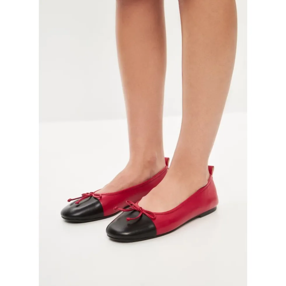 Læder Ballerinaer Mila