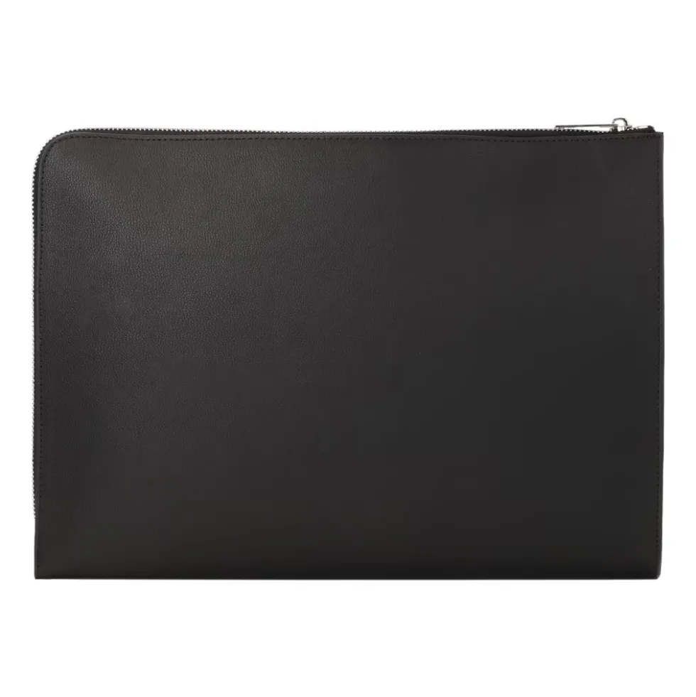 Læder computertaske