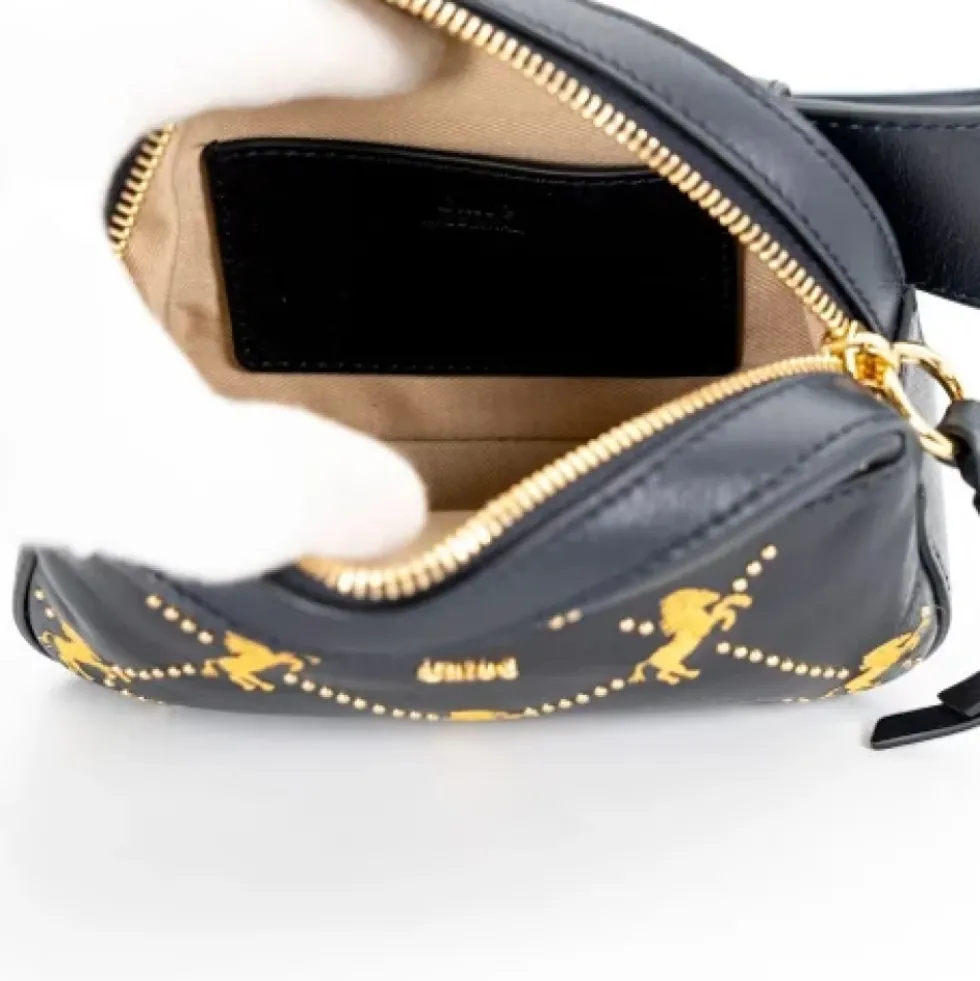 Læder crossbody-tasker