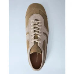 Læderkantede Suede Sneakers